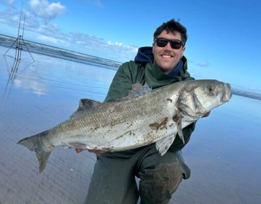 Specimen Bass from Kerry Beaches for James Raymond bass