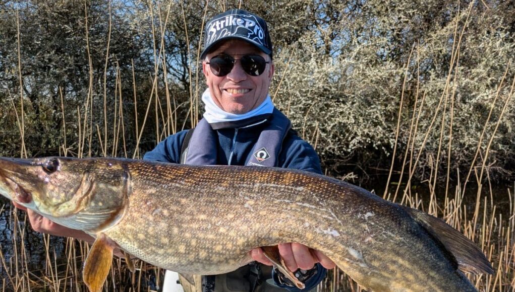 Philippe with a cracking Pike