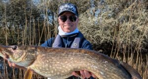 Philippe with a cracking Pike