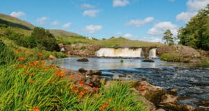 Aasleagh Falls, Courtesy Joyce Country and Western Lakes Geopark