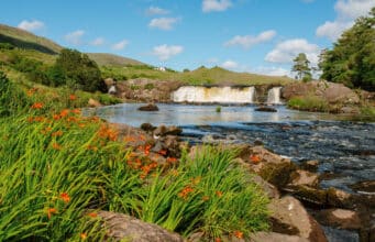Aasleagh Falls, Courtesy Joyce Country and Western Lakes Geopark