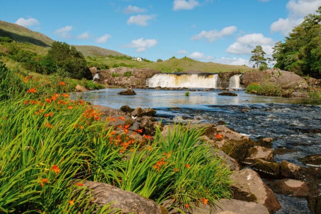 Aasleagh Falls, Courtesy Joyce Country and Western Lakes Geopark
