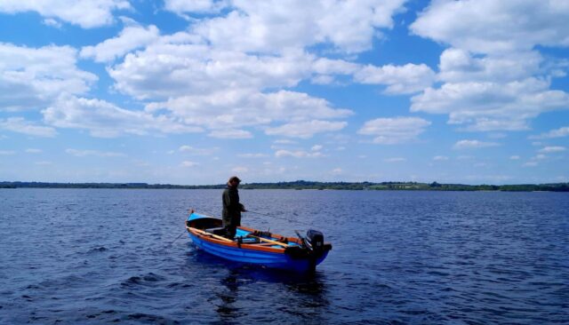 Battling the blues on Lough Sheelin
