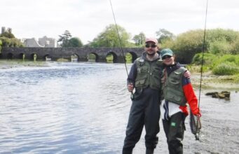 Enjoyable fishing on the Maigue for beginners, more opportunity of old hands on the Deel