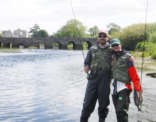 Enjoyable fishing on the Maigue for beginners, more opportunity of old hands on the Deel