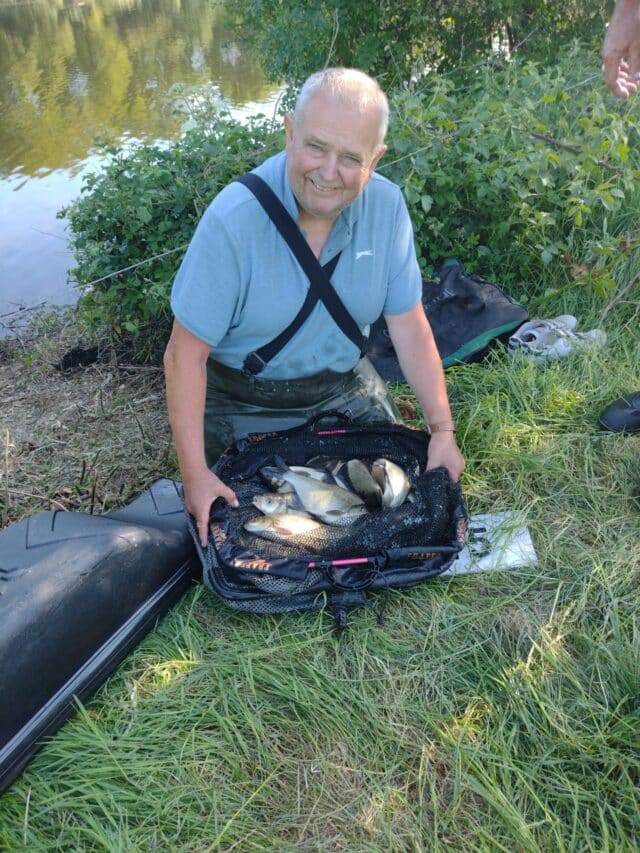 Kevin Gray delighted with his section win today