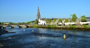 Some fish to 13lb on the Moy, but unfavourable conditions keep anglers at bay Ridge Pool at the Moy Fishery, Ballina