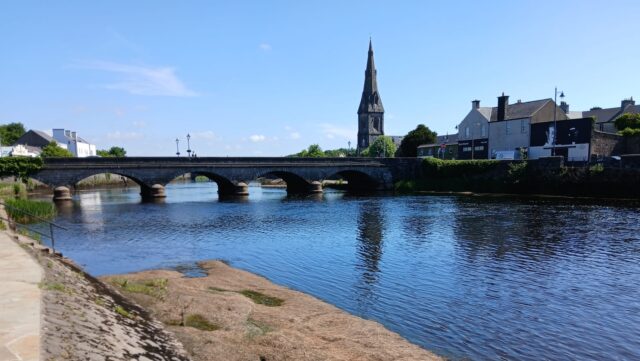 Ridge Pool at the Moy Fishery, Co Mayo, which is now closed to angling