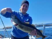 Glorious weather and good fishing on Killybeg’s Fiona Tee