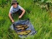 Great Tench Fishing For Young Angler From the UK. First ever Tench for 11 year old Leo is the reason he is all smiles with these lovely specimens.