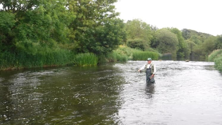 Joe O'Connor from Pennsylvania on the river Maigue