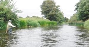 Luck of the Irish for Penn fisher Joe on the Maigue River Maigue with a welcome 'fresh'