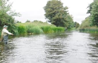 Luck of the Irish for Penn fisher Joe on the Maigue River Maigue with a welcome 'fresh'