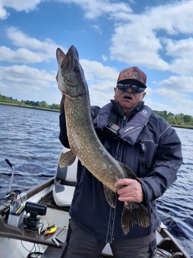 Georges-Andre with one of his Pike