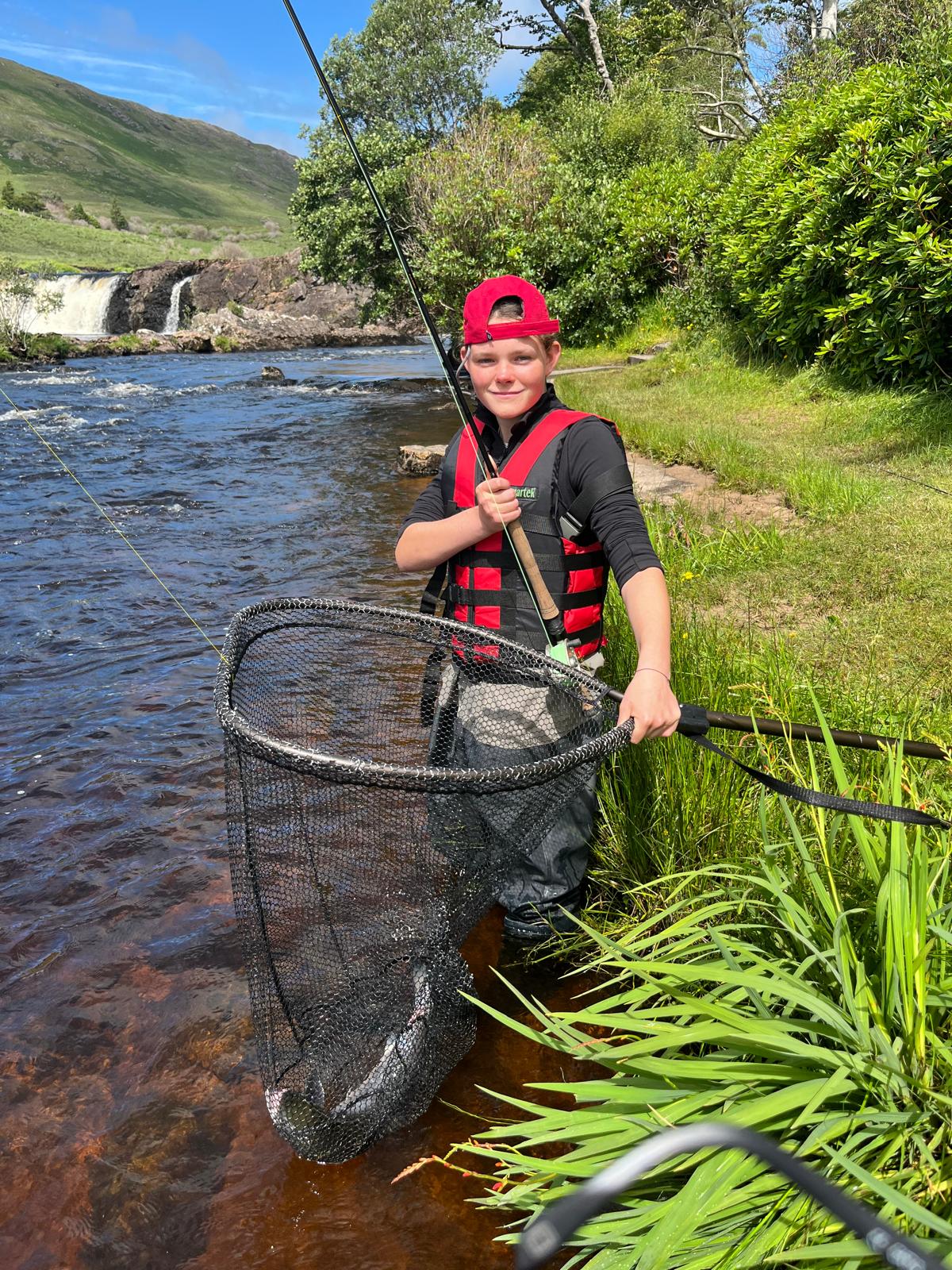 15-Year-old Aoibheann Lynch on the Erriff