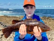 Two PB’s for Xavier in shore angling trip to Donegal Bay
