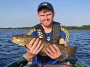 Daddies, sedges and fry patterns working best at Lough O’Flynn Jack Mcdermott with a fine O'Flynn Trout