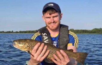 Daddies, sedges and fry patterns working best at Lough O’Flynn Jack Mcdermott with a fine O'Flynn Trout