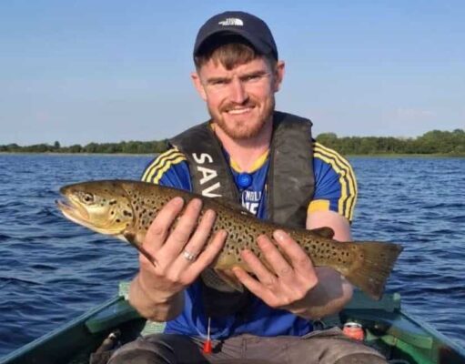 Jack Mcdermott with a fine O'Flynn Trout