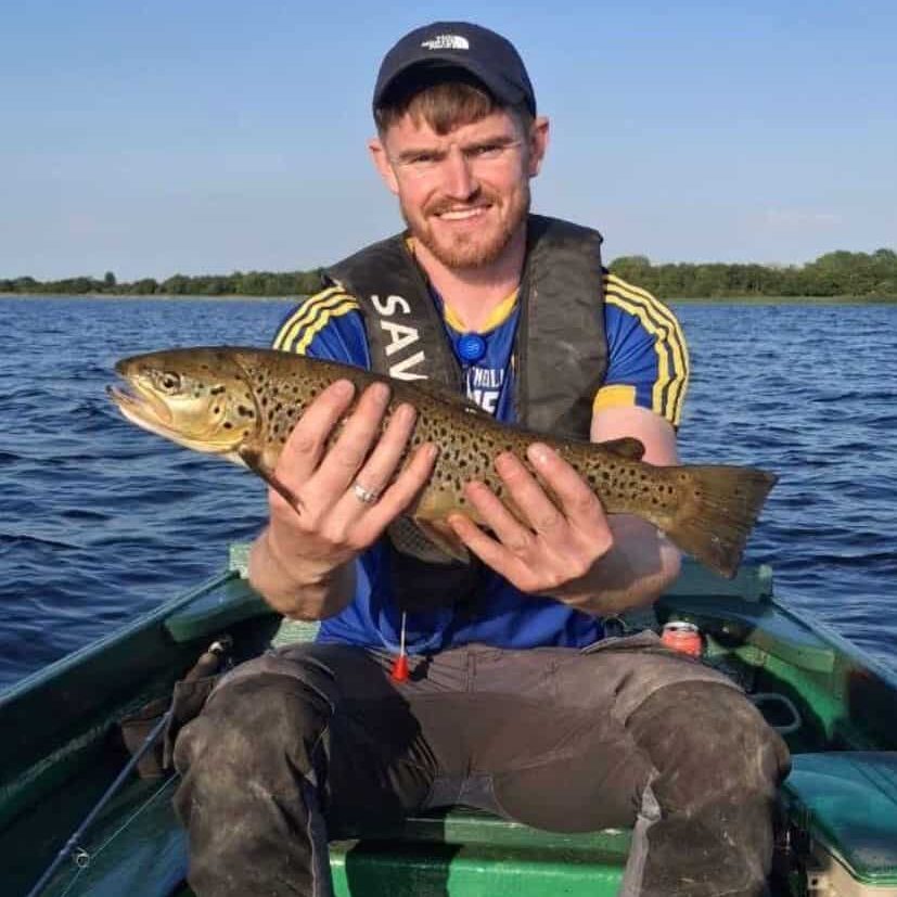 Jack Mcdermott with a fine O'Flynn Trout