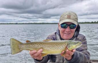 Lough Owel producing for Mick from Midlands Angling