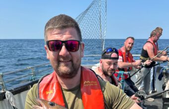 Anglers enjoy a good day on Killala Harbour ling