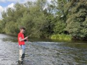 Small flies working well on the Nore, very small flies trout fishing