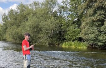 Small flies working well on the Nore, very small flies trout fishing