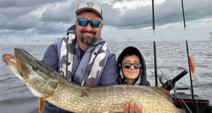 Pike of up to 106cm for guests of Tomi Guidedfishing