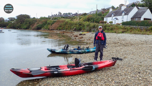 launching the kayaks