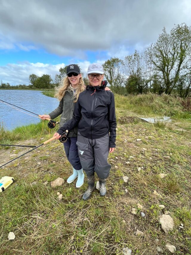 Mum and daughter Brid and Georgina Walsh