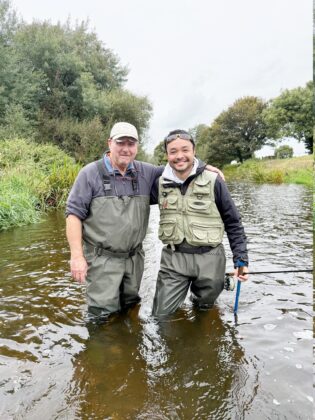 Paddy Dunworth with Alex Liem on Cherrygrove's R Maigue