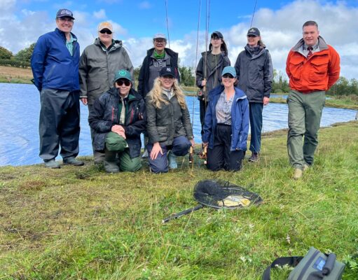 Last Beginners Day in the 2025 series for Women to learn to Flyfish Participants