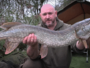 First pike session back – Fishing With Steve