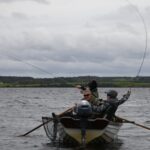 Fish were showing but many coming short.