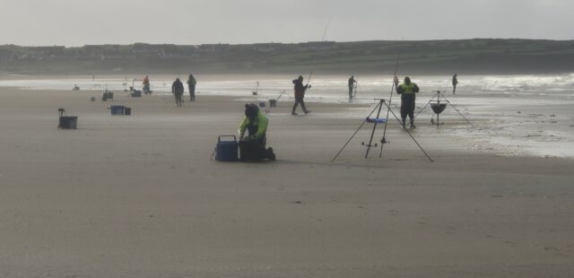 on the beach