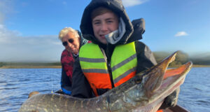 Frankie with his big pike