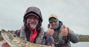 Trio from France enjoys excellent pike fishing in Boyle