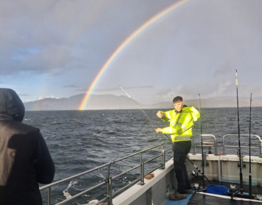 Killybegs anglers on shore and afloat enjoy good fishing
