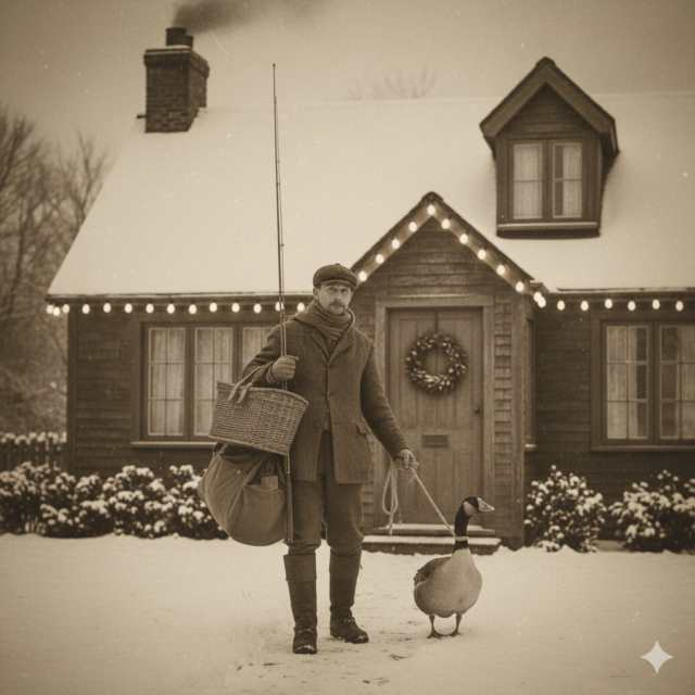 Fur and Feather is name for angling events at this time of year when the prizes in the past would have been a turkey or goose and a hare or rabbit for the Christmas dinner.