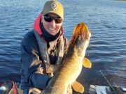 Big November pike for Michael with Angling Services Ireland