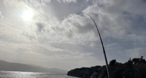 Bent into a salmon on Lough Currane
