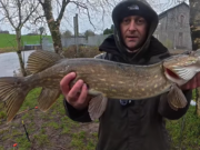 Fishing in the Rain with Louth Pike and Trout