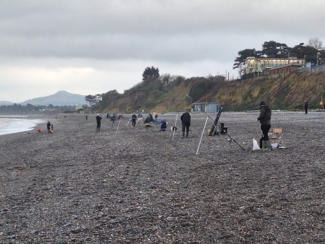 on Killiney beach