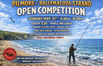 West Cork & District Sea Angling Club open shore competition on Sunday, 31st May
