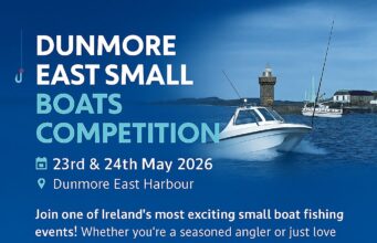 Calling All Small Boat Anglers – Dunmore East Competition Scheduled for 23/24 May