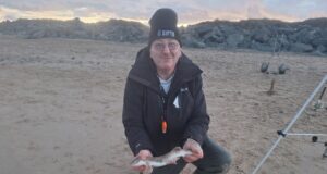 Donal Mullen with dogfish
