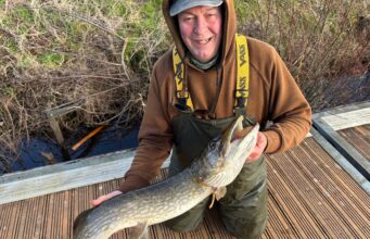 UK and local anglers enjoy their stay at Melview Fishing Lodge.
