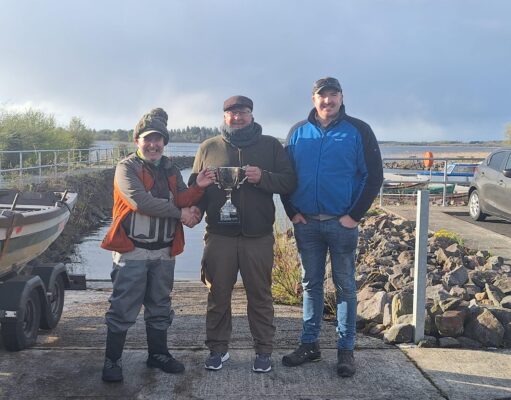 Marcus Kennedy wins the Maloney/Keady Cup on Lough O’Flynn lough oflynn winners