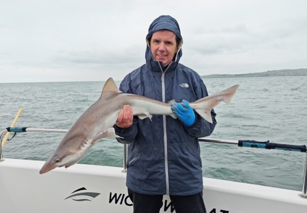 Patrick with his first Tope
